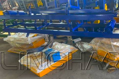 /LINGHAO QT4-25 Brick Making Machine Shippment